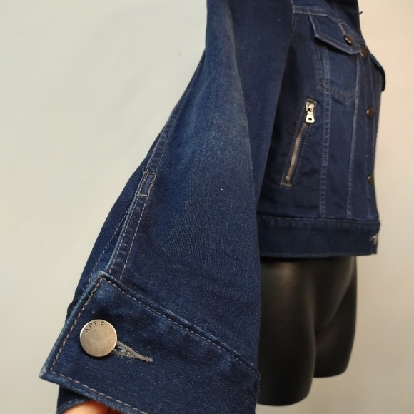 Apt. 9 Women's Blue Denim Jean Jacket Size XS - Picture 5 of 8
